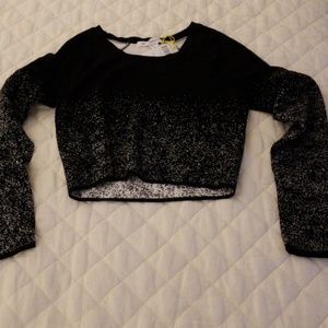 BCBG Crop Sweater
